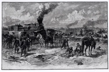 Na de Slag bij Seven Pines, juni 1862, uit 